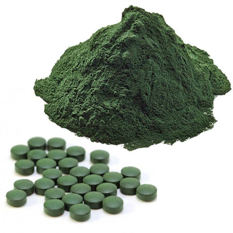 100% Natural Spirulina polvo a granel Spirulina comprimidos