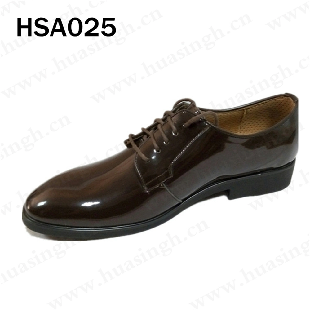 Gww, Double Color Avaiable Mirron Shining Leather Lace up Office Shoe Anti-Wear Rubber Outsole Business Party Men Tuxedo Shoe Hsa025