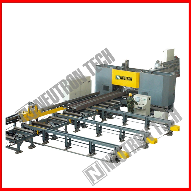 CNC High Speed Beam Drilling Machine Three Dimensional Drilling Production Line 3D Drilling Equipment Metallic Processing Machinery