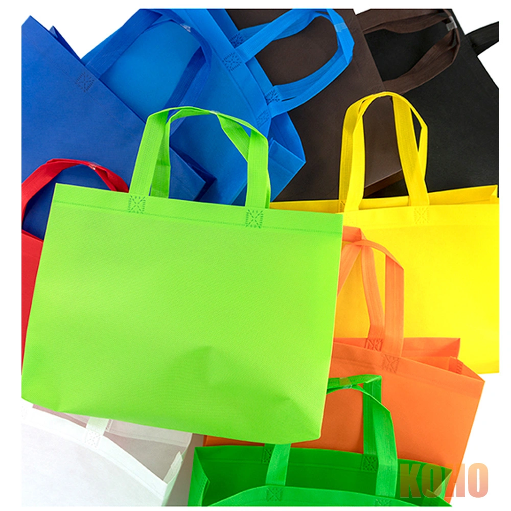 Promotional Customized Eco-Friendly Grocery D Cut Non Woven Bags