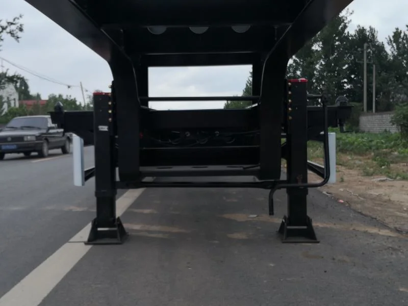 Jushixin 3 Axle Skeleton Semi Trailer Truck Trailer Utility Trailer Semi Trailer