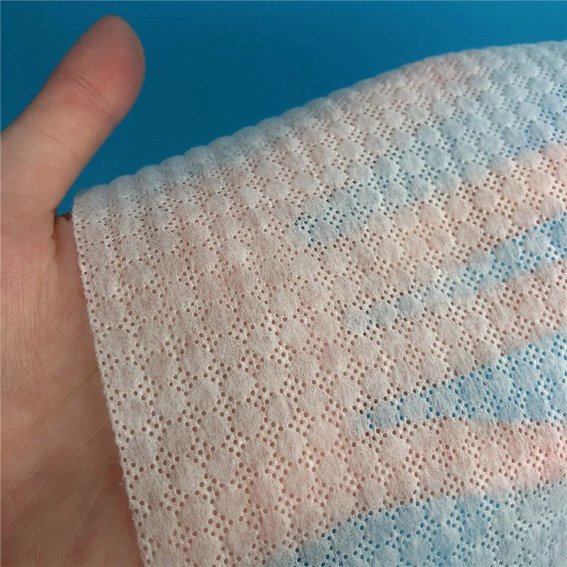 Perforated Hot-Air Hydrophilic Nonwoven Fabric Top Sheet for Diaper