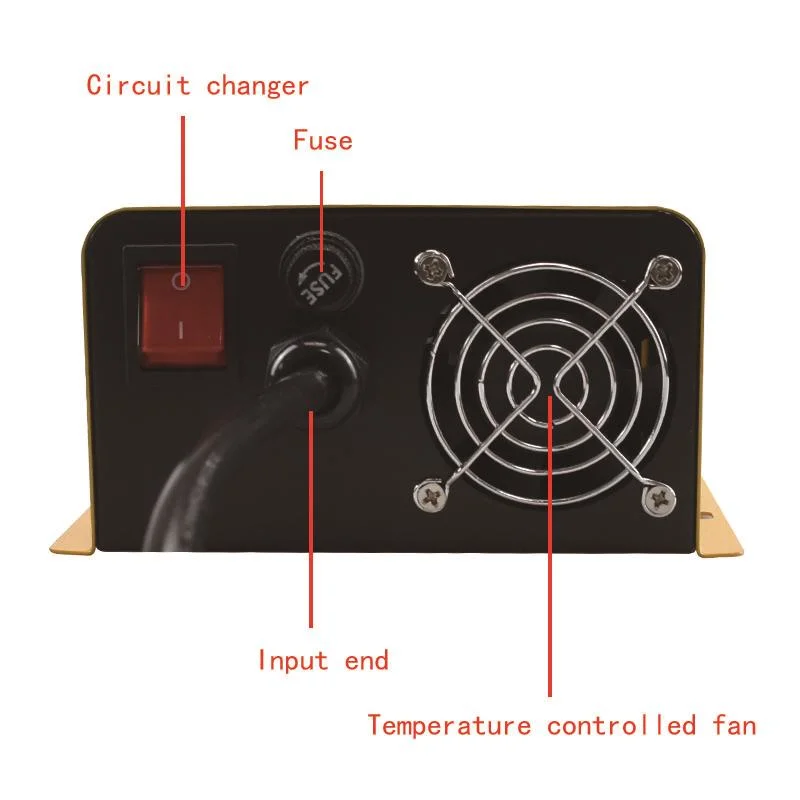 Carregador de bateria CC carregador de bateria de chumbo-ácido carregador de baterias carro elevador eléctrico Quick Charger25,2 V. 42A