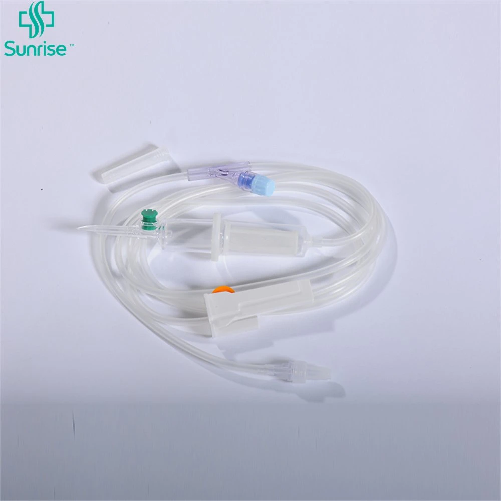 Disposable Medical Supplies Big Chamber Infusion Set Spike Without Wing