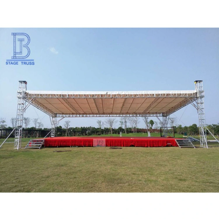 Silver Aluminum Alloy Concert Stage Lighting Roof Truss Pin Connecting Frame