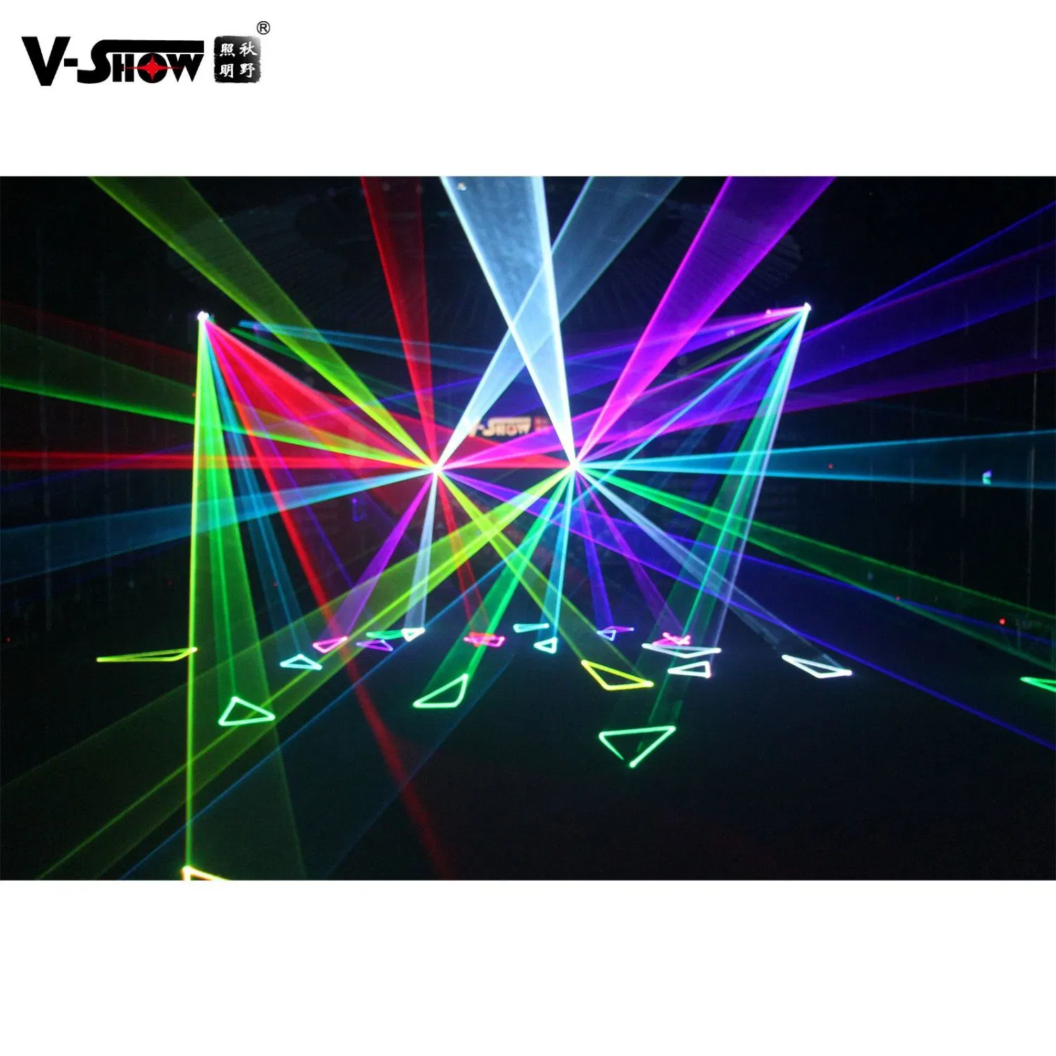 V-Show Animation Dynamic Laser Beam Stage Light