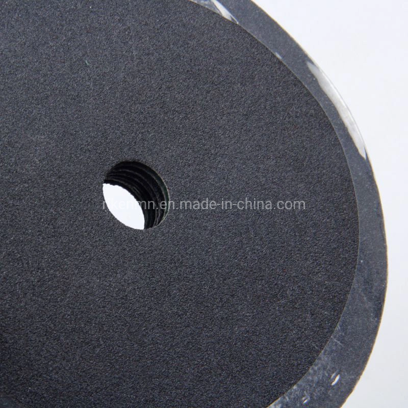 De carburo de silicio negro Discos lijadores de fibra de metal, mármol, piedra, madera