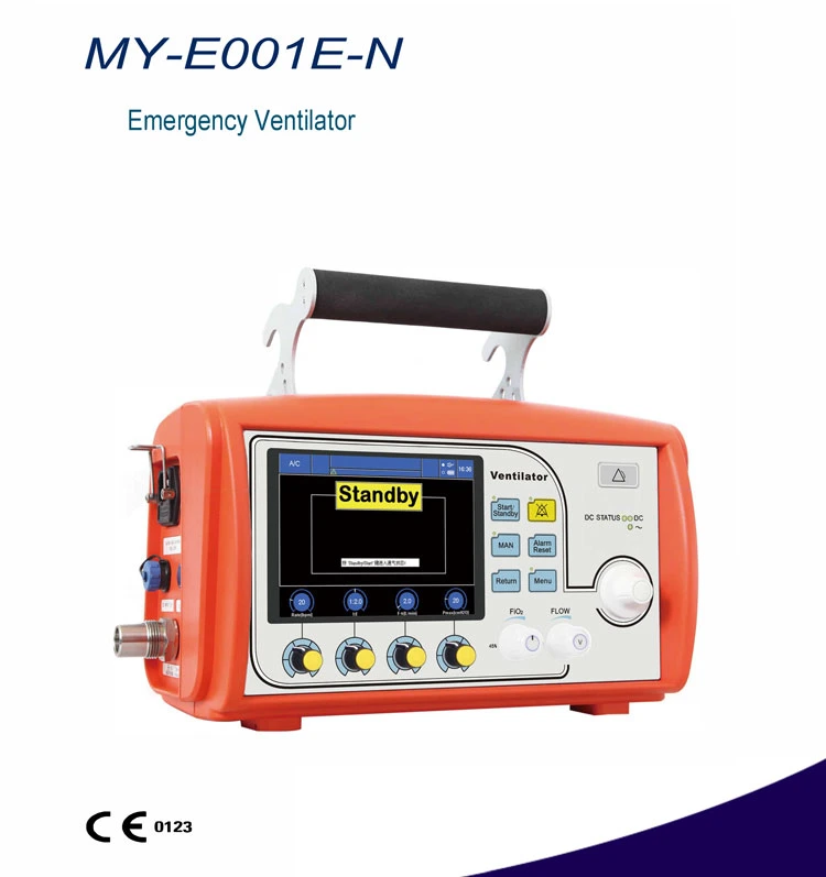 My-E001e-N Medical Supply Hospital Instrument Breathing Apparatus Ambulance Emergency Ventilator