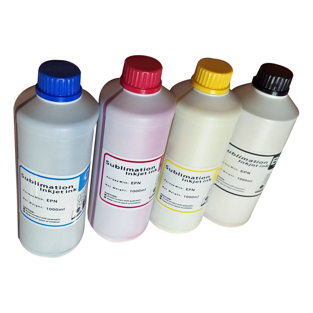 1000ml Sublimation Dtf Pet Film Transfer Inks with Epson Heads for Textile and Garment Printing