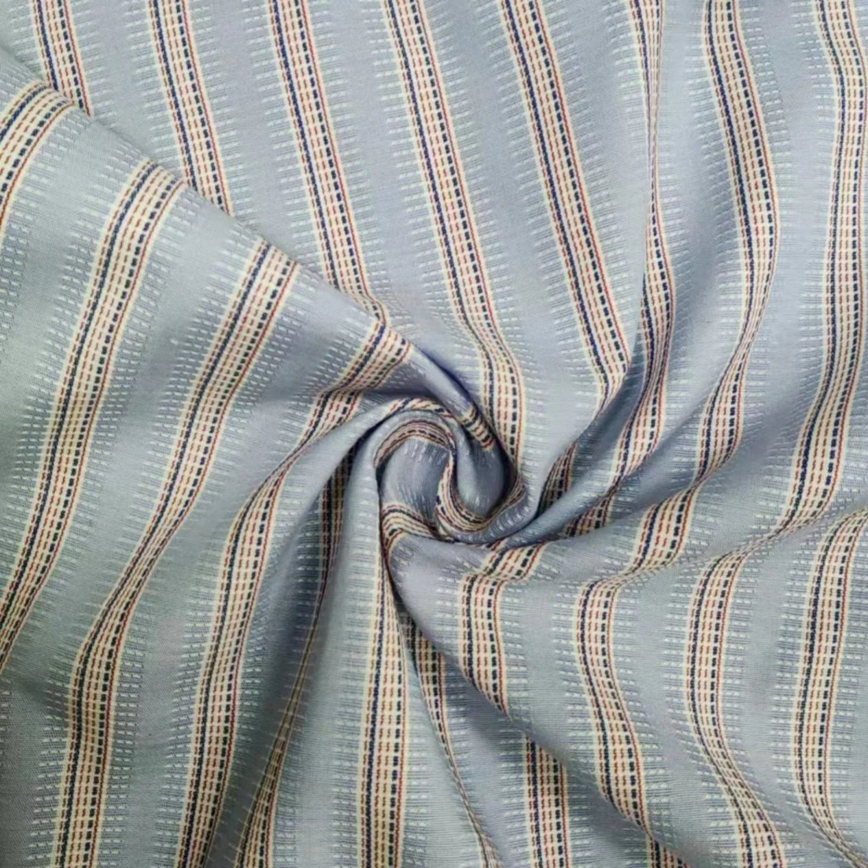 Premium Yarn Dyed Cotton Jacquard Shirting Fabric Materials-Fgtex&reg; -Eco-Friendly Fabric Garden