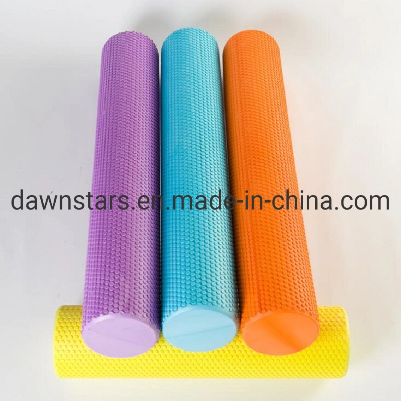 Hot Selling High Density Fitness Pilates solide EVA mousse Yoga Message rouleau pour muscle