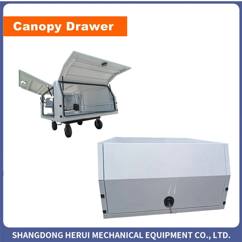 High quality/High cost performance  Dual Single Cab 3 Doors Canopy Top Tool Box