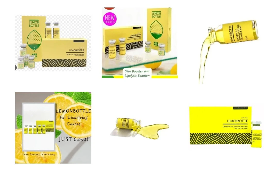 2023 Lemonbottle Fettdissolver Ampulle-Lösung Lipolyse Injektion PPC DC Gewicht Verlieren Produkt Dermatologie Preis Schlankheitseinspritzung Lipo Lab Kybella Fett-Dissolv