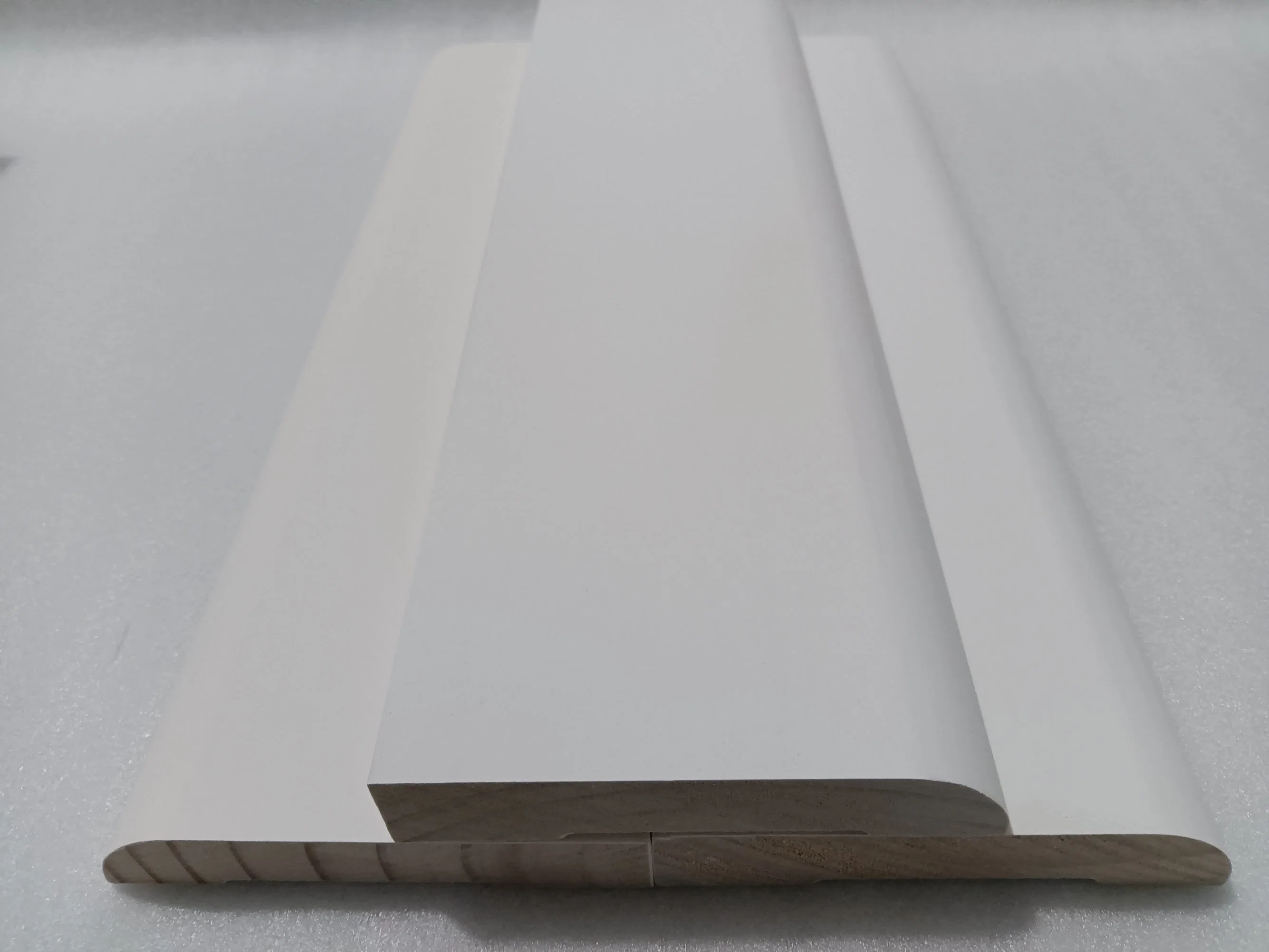 Wood Moulding Manufacturer Primed Solid Wooden Corner Ceiling Crown Moulding