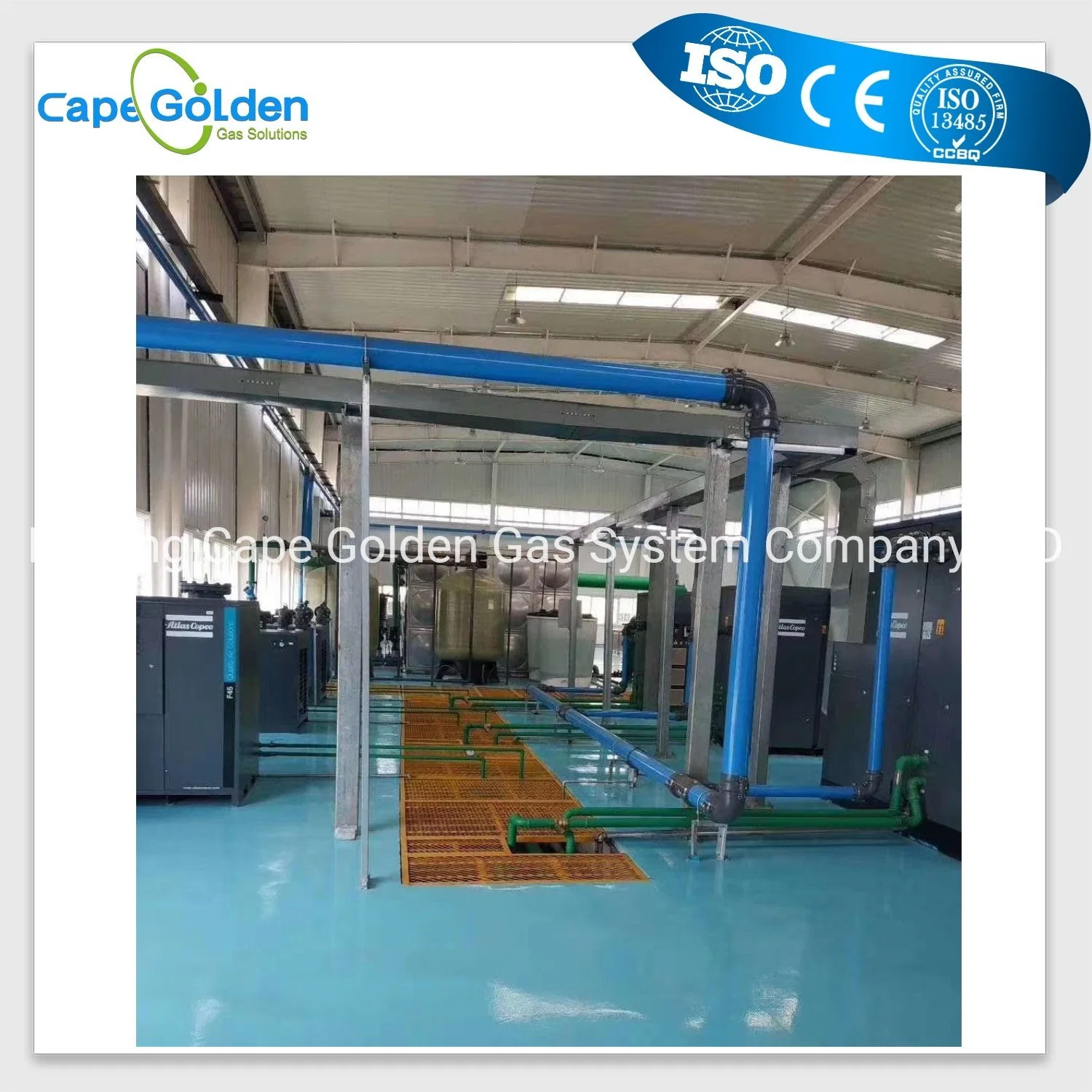 Medical Air Hospital Gas Compressor Central Supply System with ISO