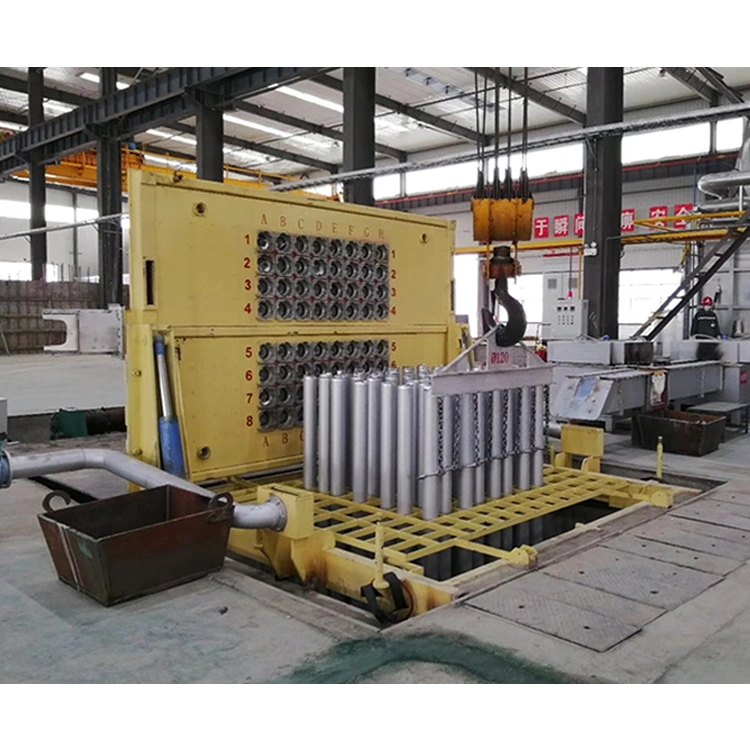 Best Price Regenerative Hot Top Aluminium Billet Casting Table Machine