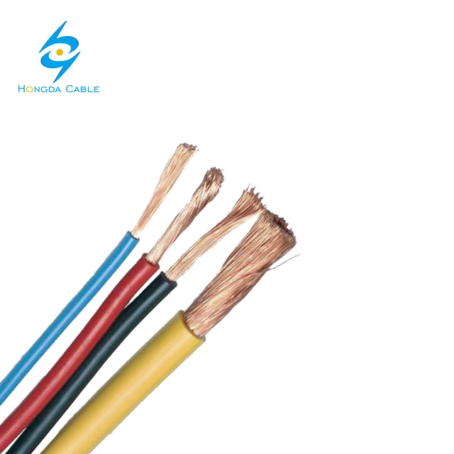 Single Core Class5 Electric Wire Flexible Hose Ues Cooper Cable 1.5mm 2.5mm 4mm 6mm 450/750V