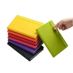 Diários de impressão personalizada A4 A5 A6 PU para jovens da escola (Rapariga) Caderno branco com capa dura em couro sublimação