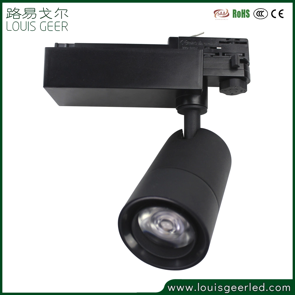 2020 Latest Design Black and White LED Pendant COB Track Light for Modern Moving Exhibition