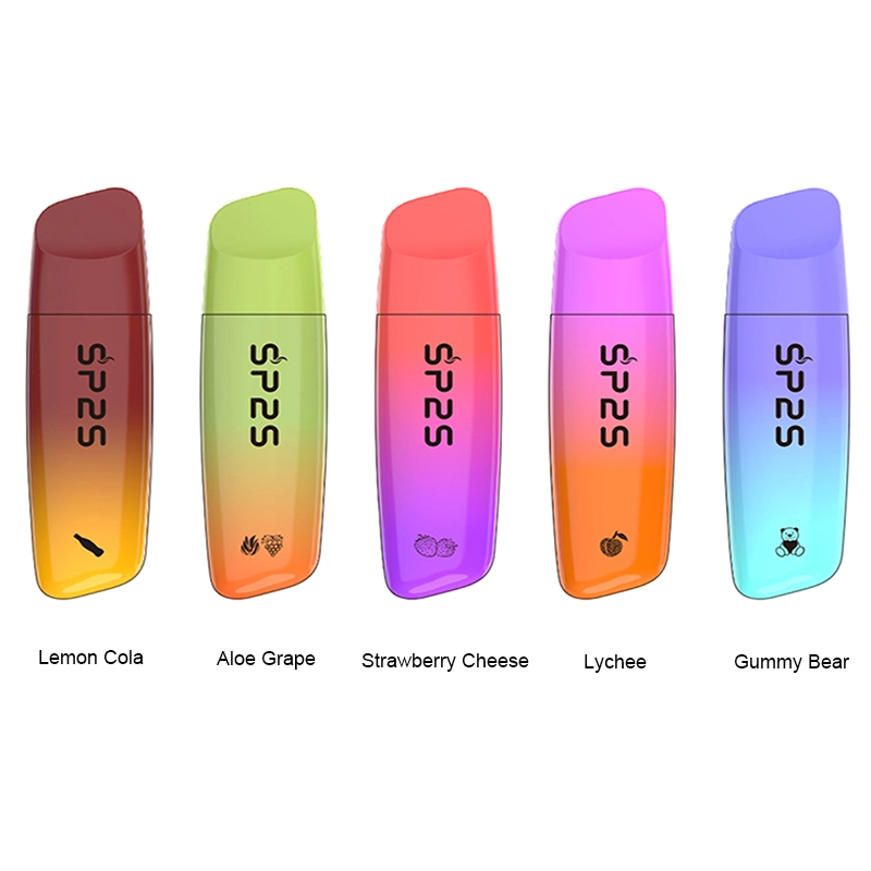 Sp2s New Coming 7ml Ejuice 3000 Puffs Aloe Grape Mesh Coil Rechargeable Wholesale/Supplier Disposable/Chargeable Vape Pen