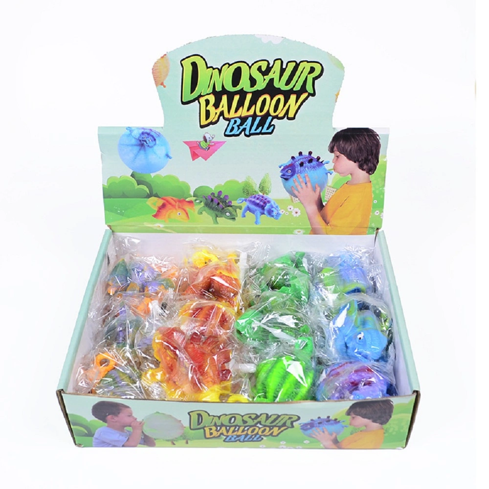 Boule de ballons Dino Squeeze pour enfants jouets de dinosaures fantaisie soufflé Esg17644