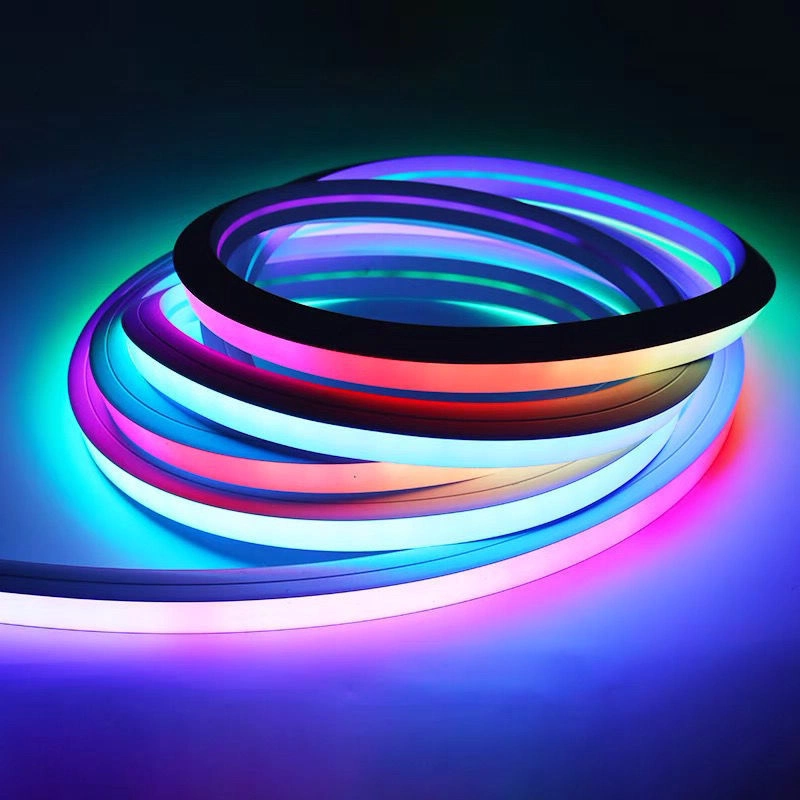 DC24V SMD2835 S shape strip silicone tube led flexible neon light