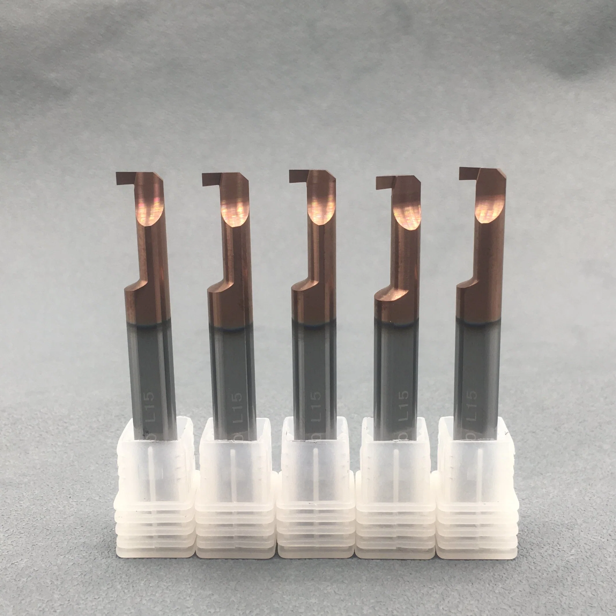 CNC Cutting Tools Right Hand Cut Straight Shank Tin Coated Solid Carbide Boring Bar for Profile Turning