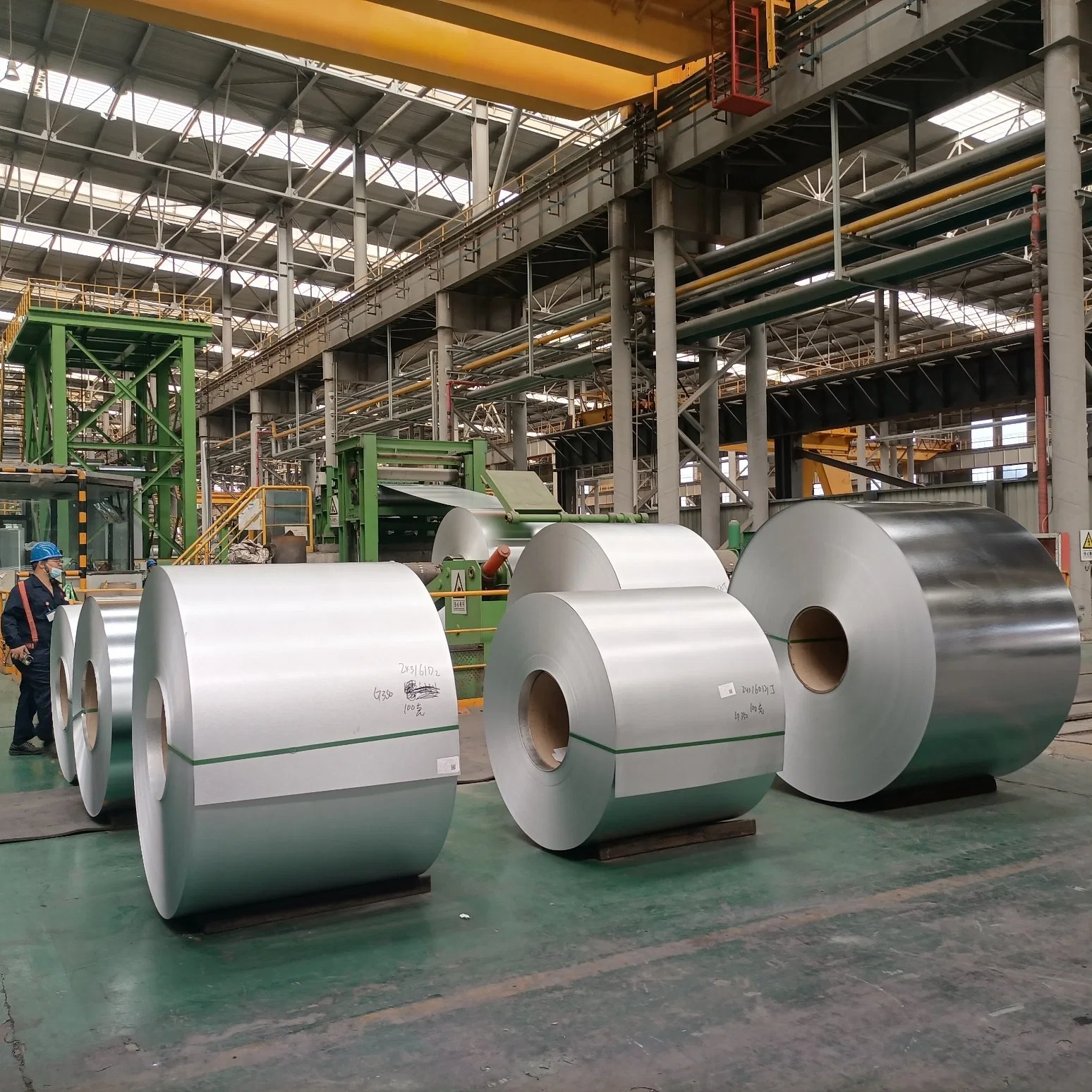 Hot Dipped Galvalume Steel Coil Aluminum Magnesium Coated Steel Sheet/Plate in Coil Galvalume Steel Coil