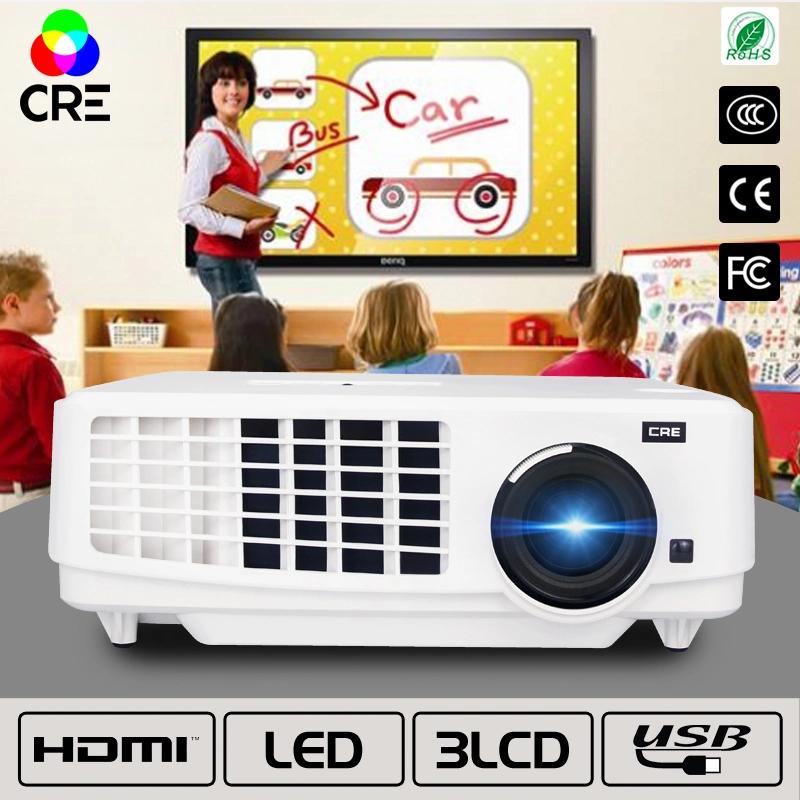 Домашнее видео 3LCD проектор высокой яркости