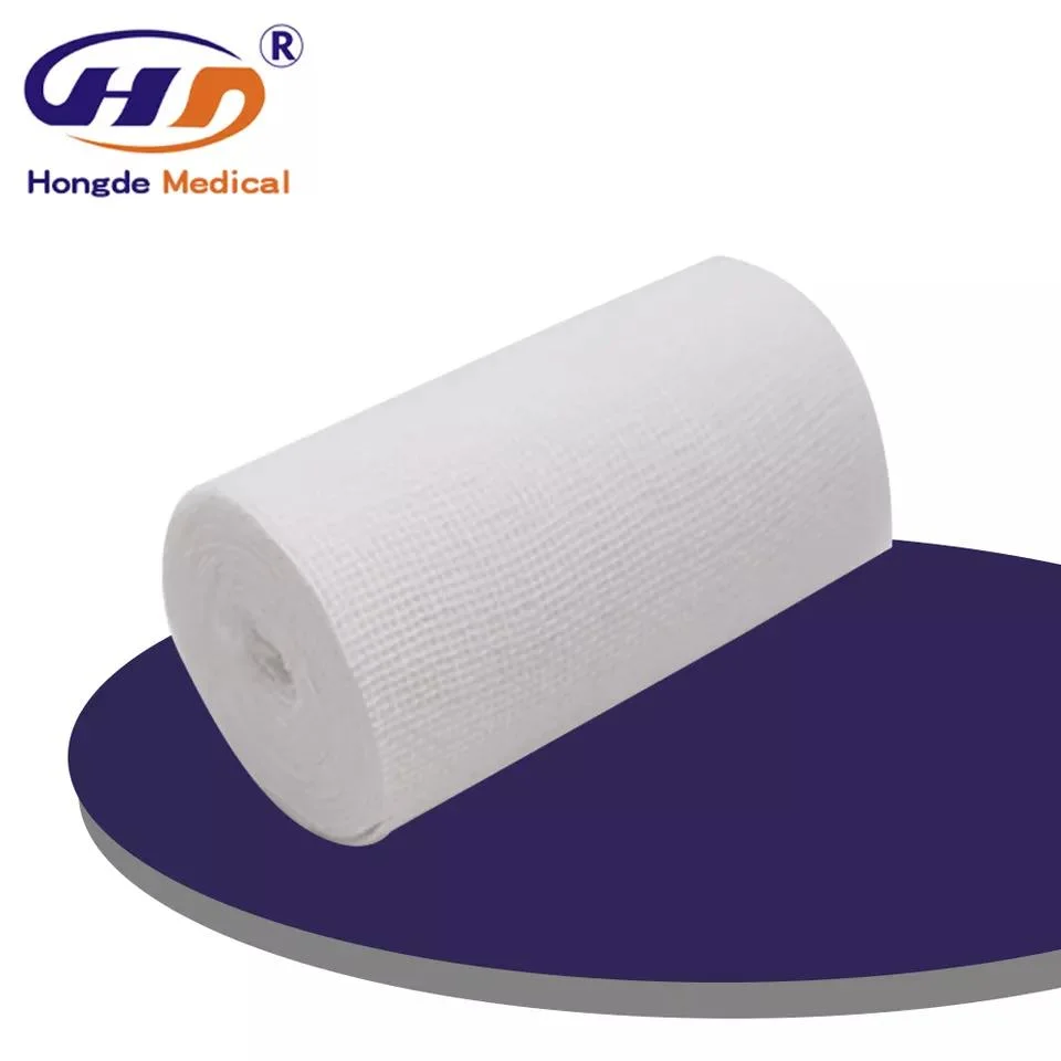 Hospital Use Bulk Cotton Gauze Raw Material Jumbo Gauze Roll