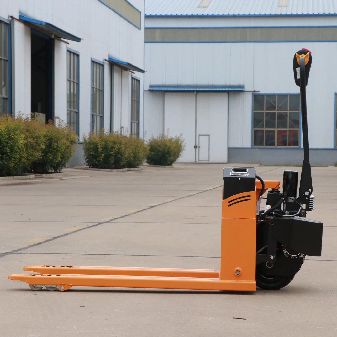 1500kg Full Electric Pallet Truck with Battery Easy Operation