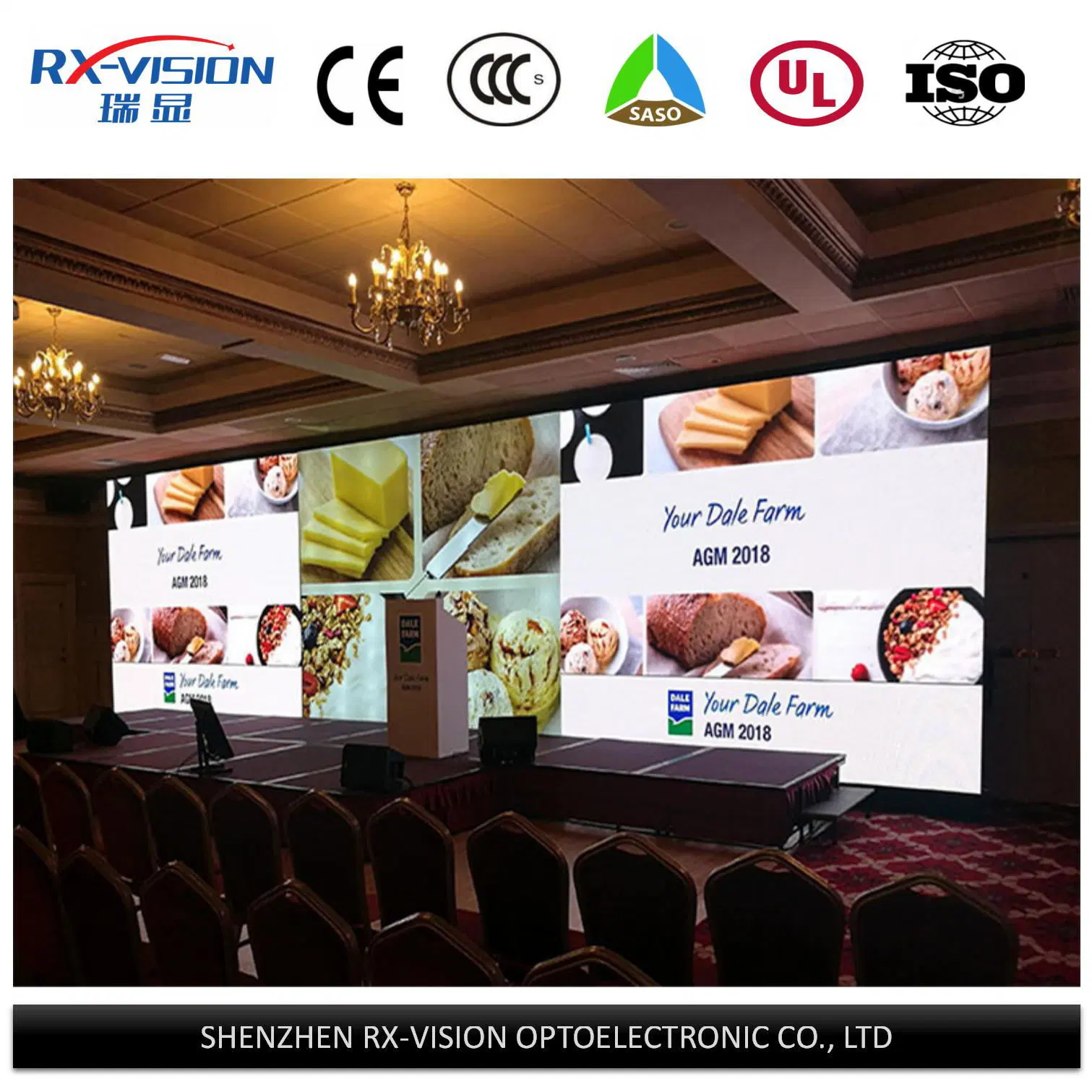 Hot Sell P3.91mm Rental LED Display Screen for Live Show