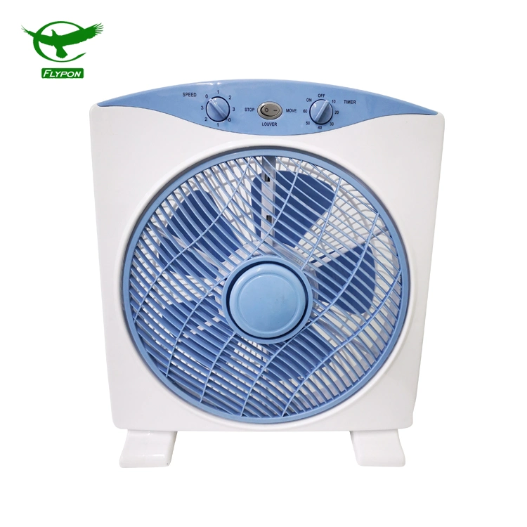 Manufacturers 12inch 5 PP Blade Box Fan with Low Price