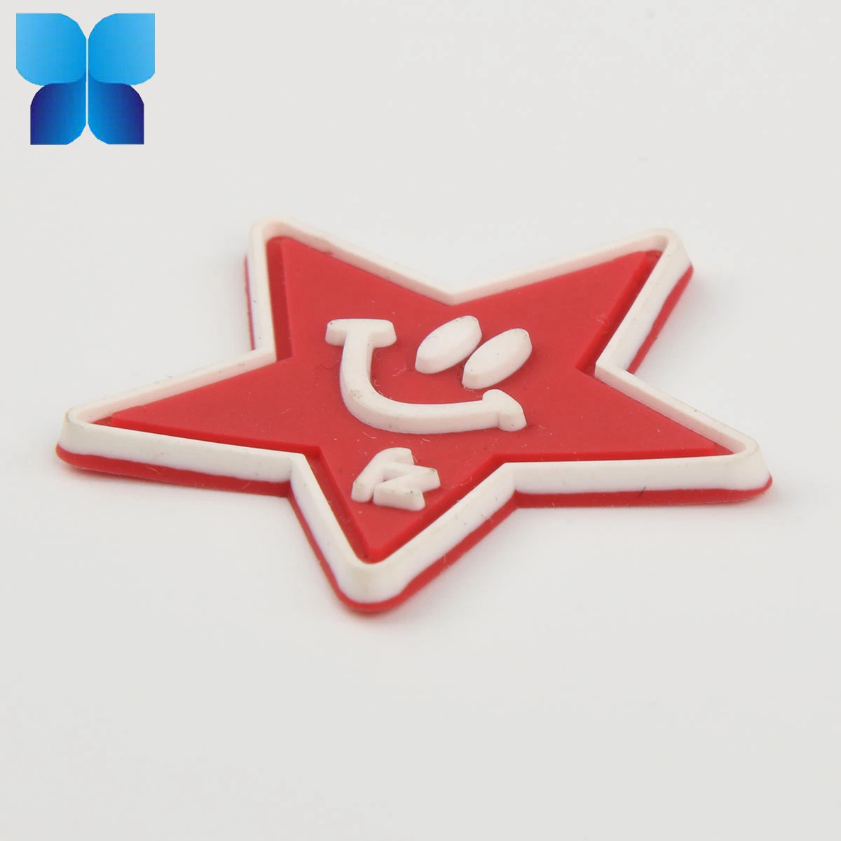 Hot Sell 2D/3D Multicolor Silicone Badge PVC Patch Rubber Label for Belt/Clothing