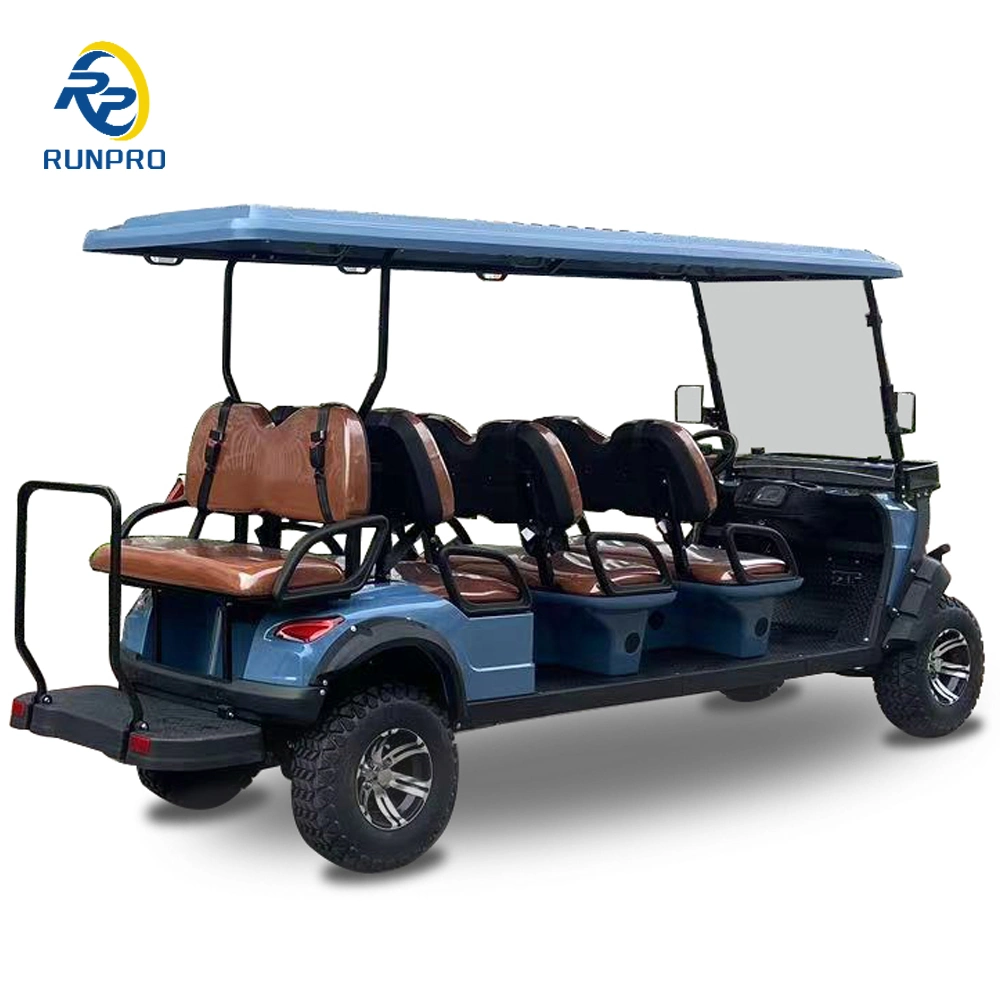 Mini-chariot électrique 4 roues 4 places 6 places Voiturette de golf Club Electric