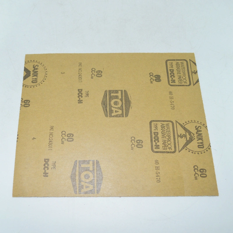 Wholesale/Supplier Waterproof Sand Paper Polishing Abrasive Paper Waterproof for Metal Wood