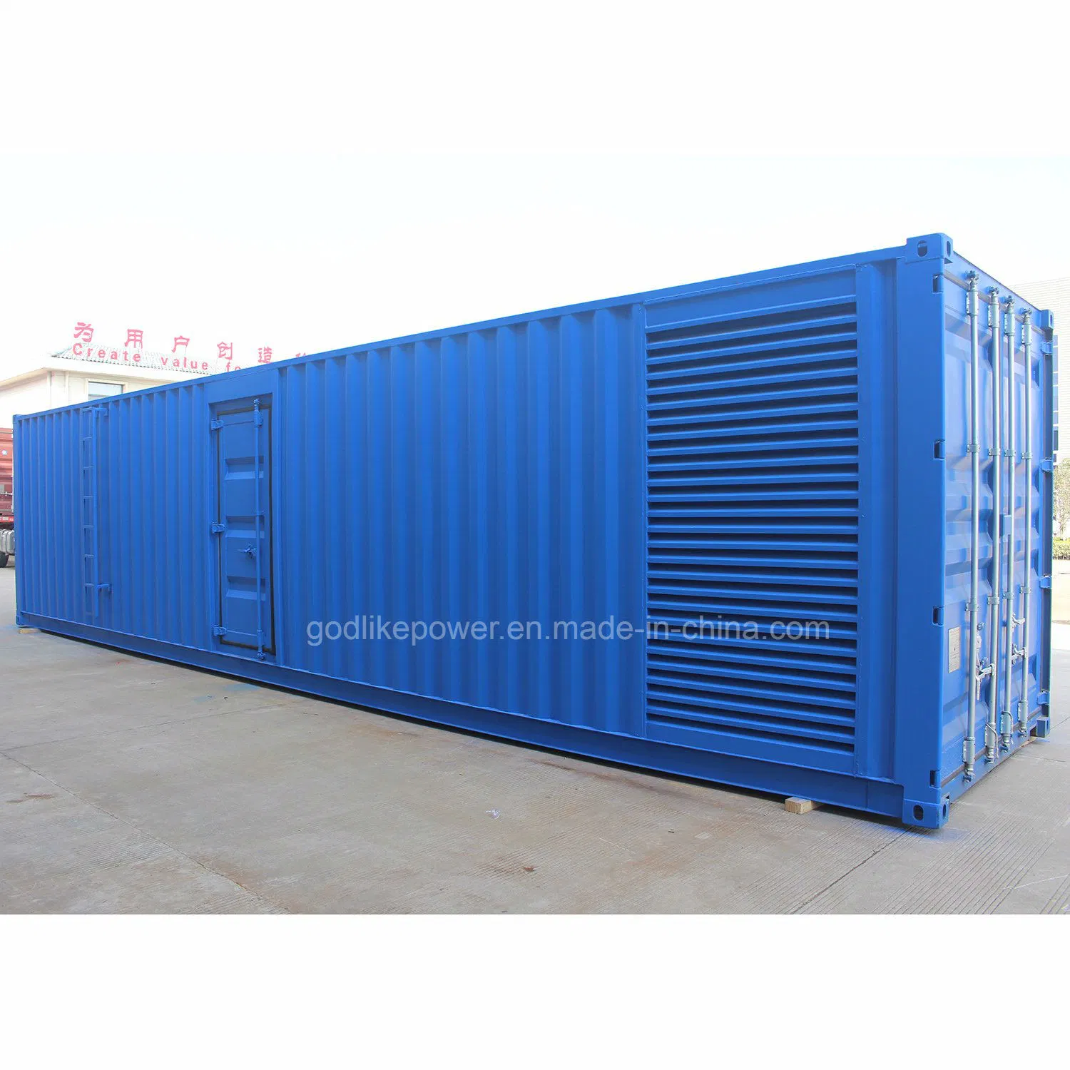 1000kVA Containerlized Silent Diesel Generator Powered by Cummins Engine 800kw