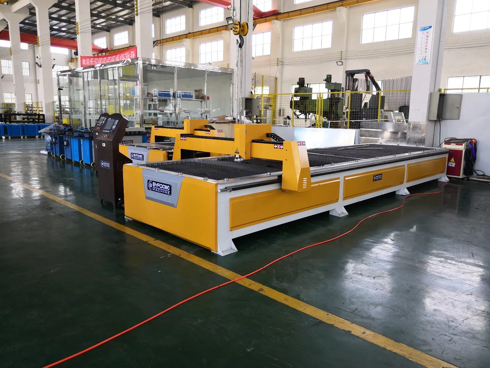 Metal Plasma Cutting Machine, Air Duct Plasma Cutter Table for Sale