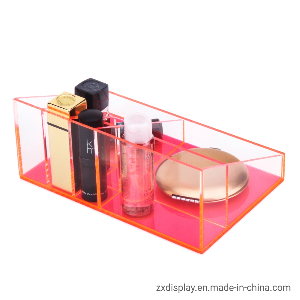 Acrylic Neon Color Cosmetics and Beauty Tools Storage Box