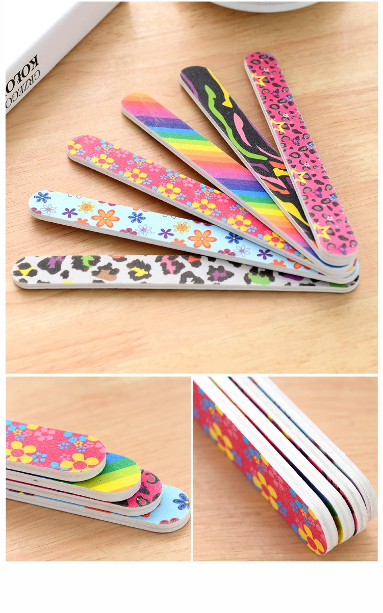 Scrub Nail File Vacation Nail Polishing Strips