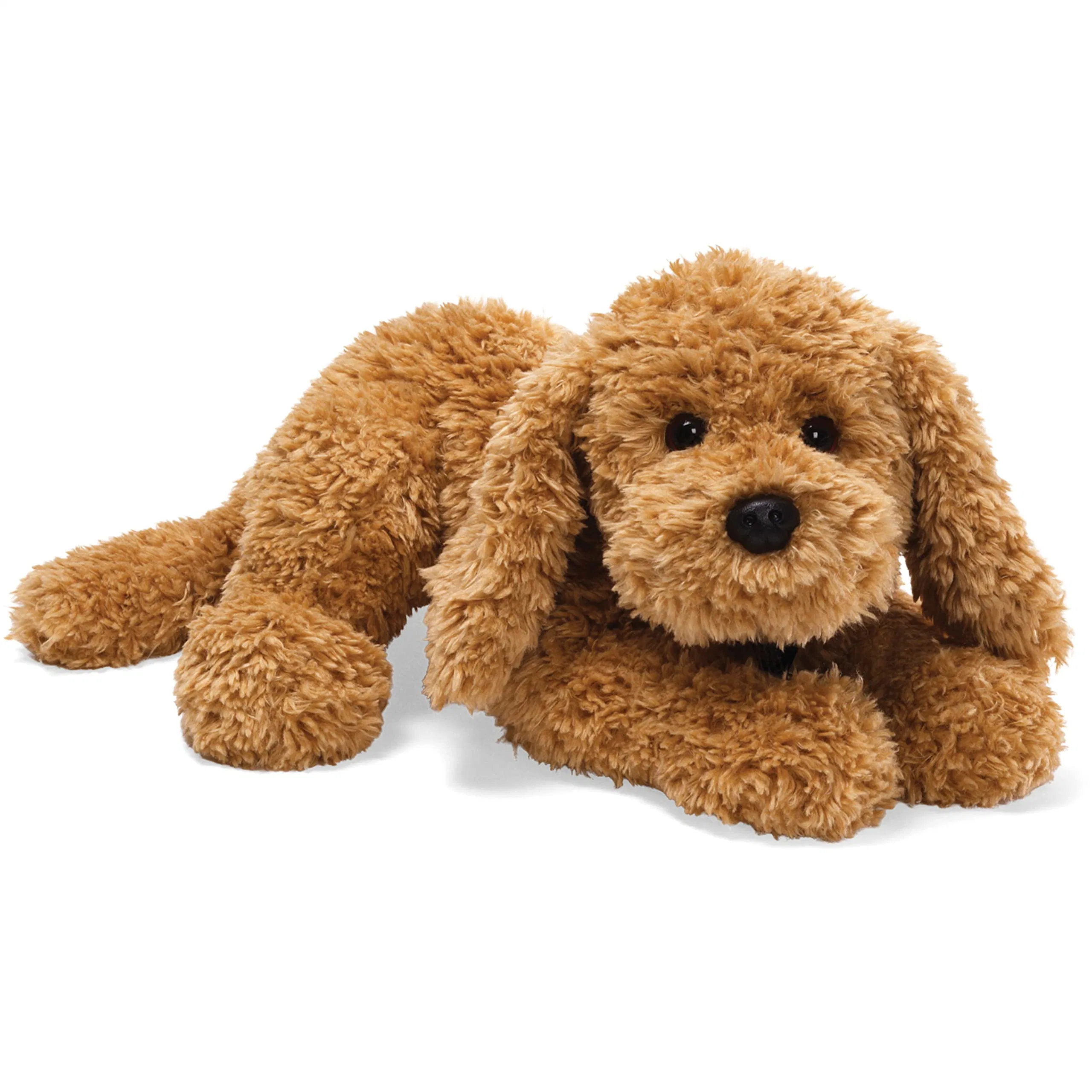 Venta caliente Peluche Perro cachorro marrón Premium de peluche Peluches para niños de 1