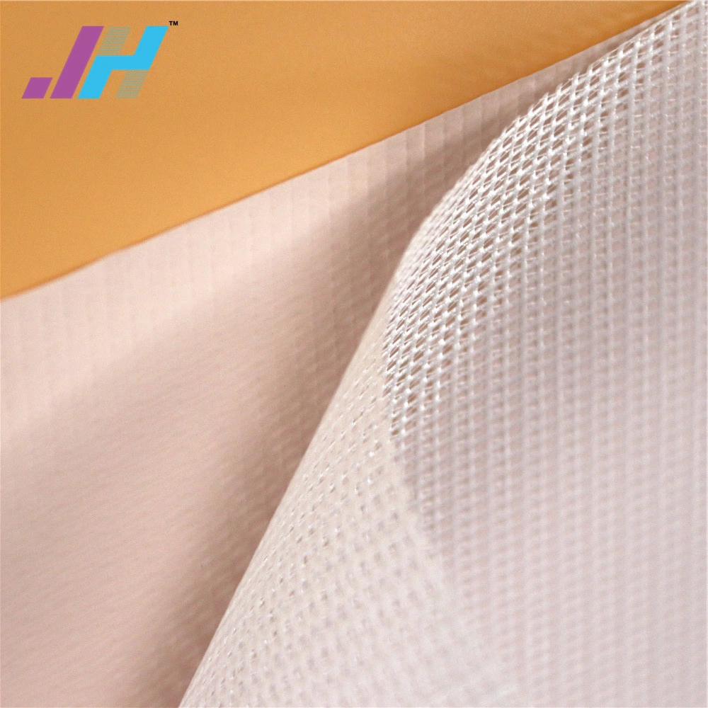 Good Physical Strength White PVC Premium Mesh Flex Banner