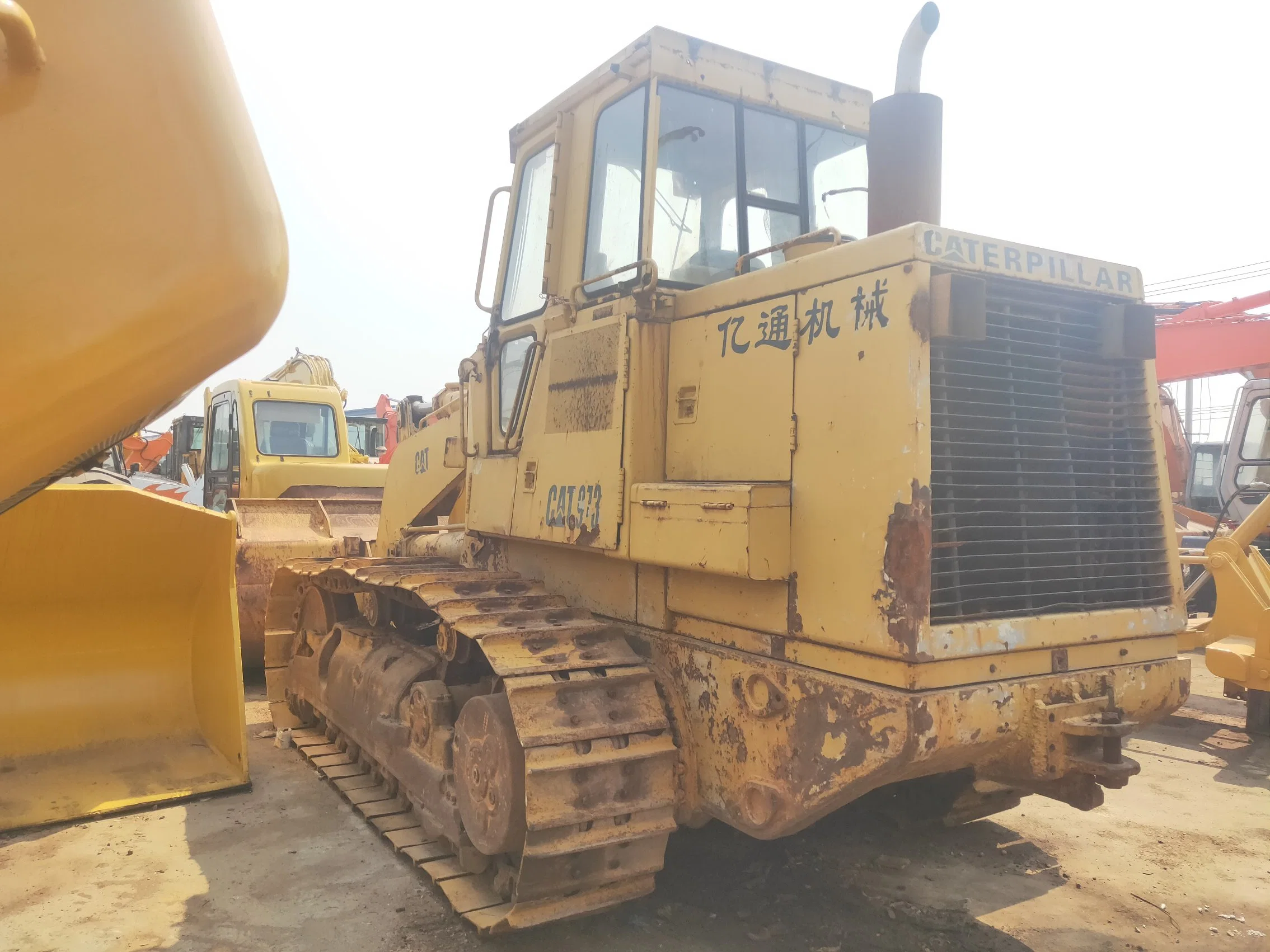 Used Caterpillar Hydraulic Wheel Loader 973D