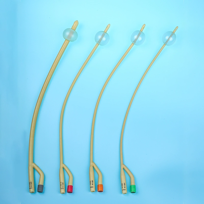 100% Medical Latex Urethral Foley Catheter 2 Way