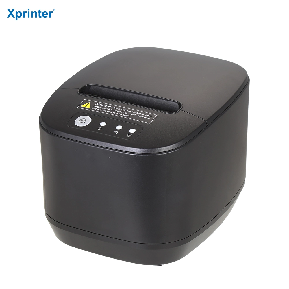 Xprinter XP-Q833L USB+80mm série réception thermique Imprimante avec la conception de la faucheuse auto Wall-Hanging