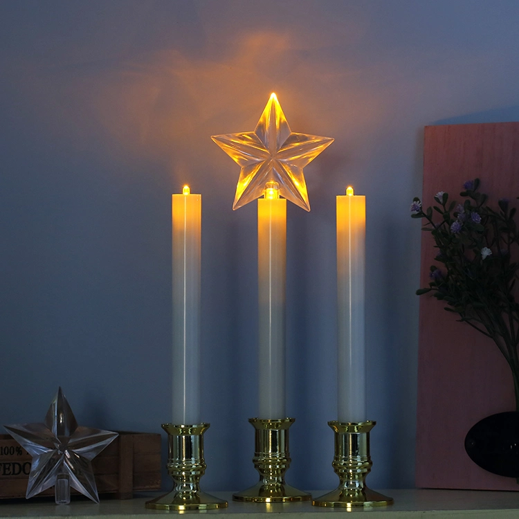 Scented Canlde LED Lighting Home Decor Home Decoration 3D Starlight LED Candle