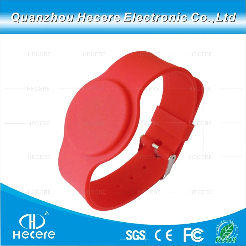 Adjustable Custom Thin and Vibrating RFID Wristbands Price