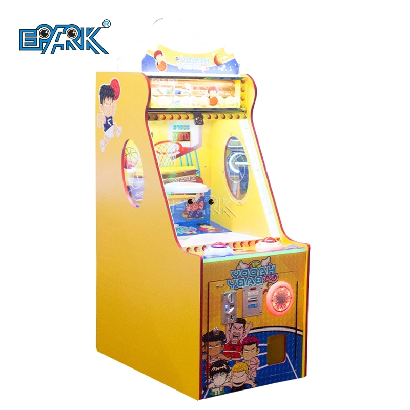 Happy Baby 2 Coin Operated Kid Soccer Game Machine Basketball Shooting Game Machine