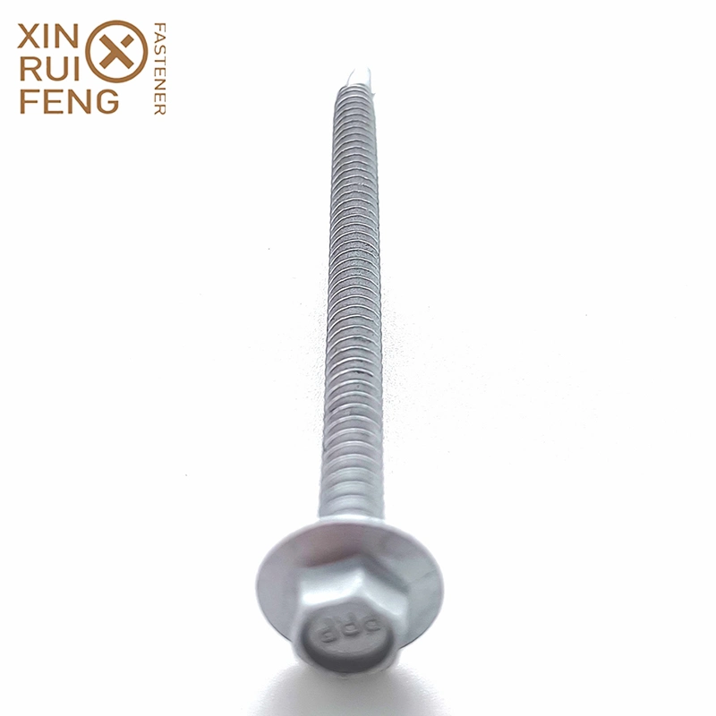 DDP Italy USD3.25/Kg Xinruifeng Fastener Roofing Hex Washer Head Ruspert Self Drilling Screws