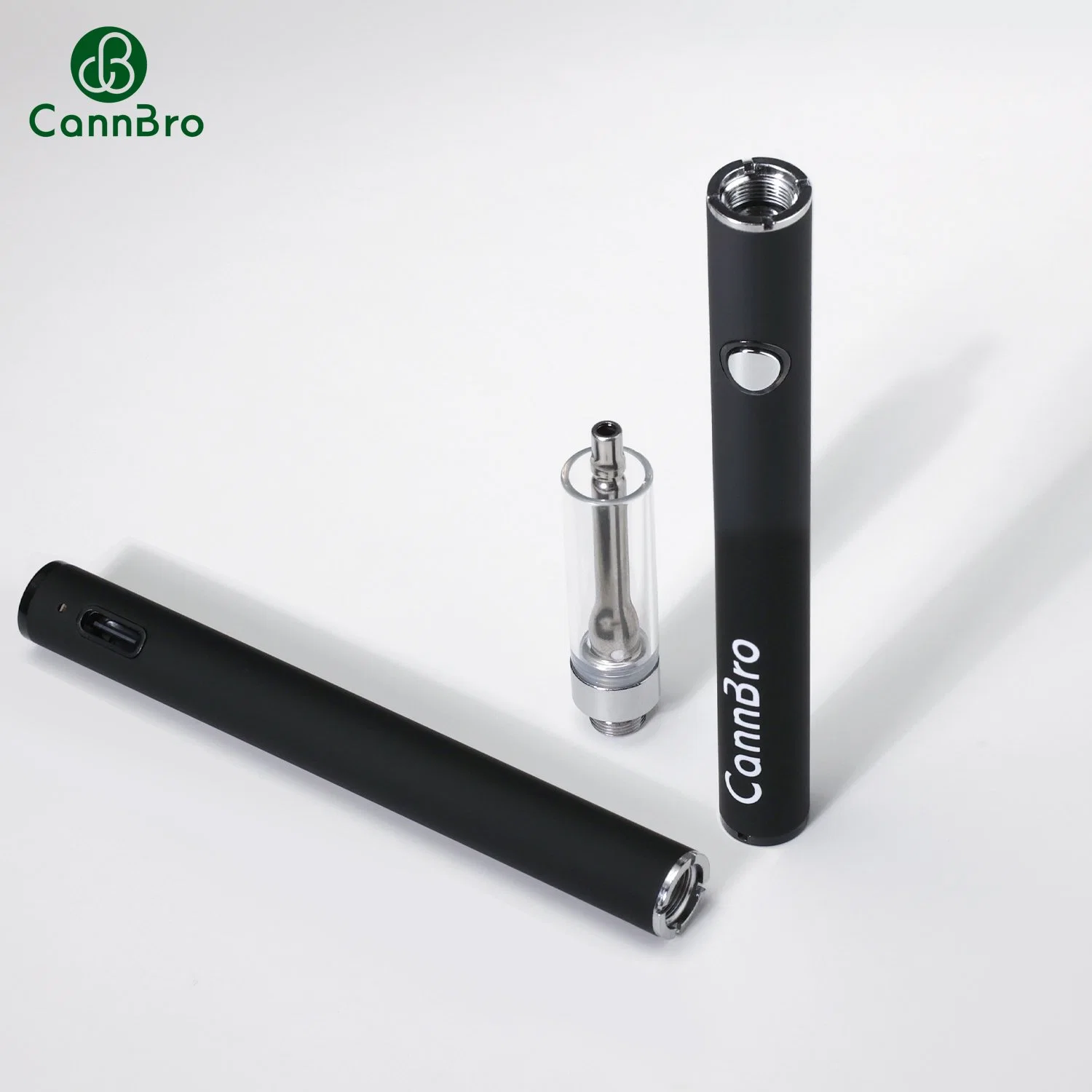 2023 Venta caliente tipo rosca 510-C Cable cargar la batería recargable de precalentamiento y Tensión variable de la batería de pluma de Vape